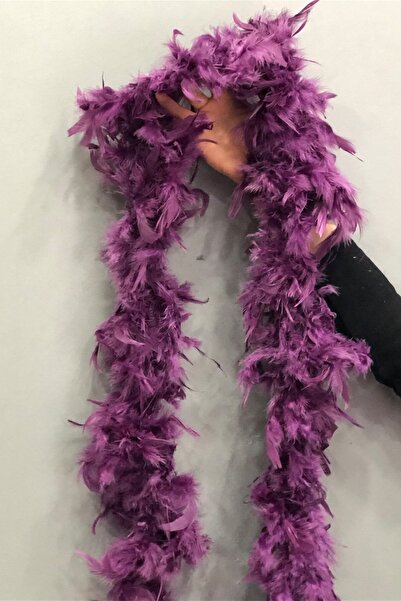 Hobigram Parti Aksesuarı Mürdüm Otriş Kaz Tüyü – Özel Tasarım, Aksesuar, Kali...