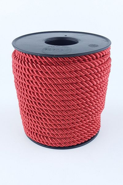 Hobigram Πλεκτό νήμα Red Cordnip 3 Mm 25 Mt – Ειδικό σχέδιο, Αξεσουάρ, Ποιοτική Παραγωγή, Στυλ που τραβάει τα βλέμματα – Παραδείγμα