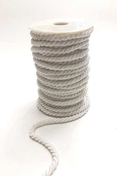 Hobigram Πλεξούδα Σχοινί Λευκό Σχοινί Κορδόνι 8 Mm 1 Mt – Σχοινί πλεξίματος, Κομψό Σχέδιο, Γυναικείο Αξεσουάρ – Σχοινί Πλεξίματος – Σχοινί Πλεξίματος