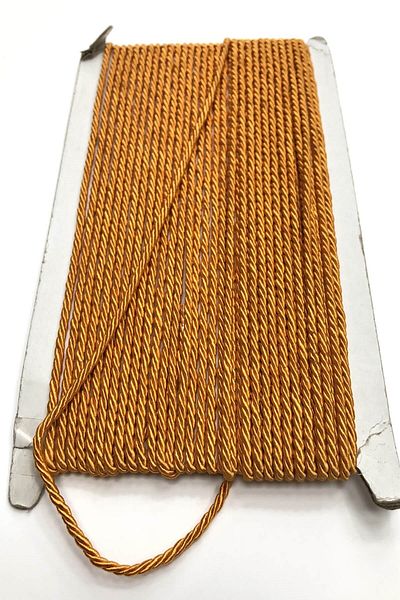 Hobigram Πλεκτό νήμα πορτοκαλί κορδόνι σχοινί 3 mm 1 Mt – Πλεκτό νήμα, κομψό σχέδιο, γυναικείο αξεσουάρ – Πλεκτό νήμα