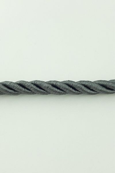 Hobigram Πλεξούδα Σχοινί Γκρι Κορδόνι Σχοινί 6 mm 25 Mt – Σχοινί πλεξίματος, Κομψό Σχέδιο, Γυναικείο Αξεσουάρ – Σχοινί πλεξίματος – Σχοινί πλεξίματος