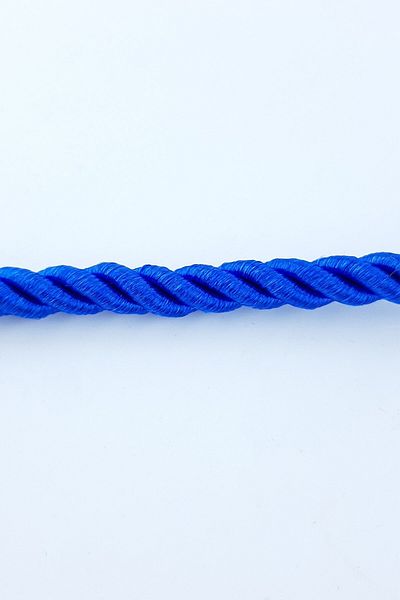 Hobigram Fire de tricotat Saks Blue Cord Rope 6 Mm 25 Mt – Fire de tricotat, Design elegant, Accesoriu pentru femei