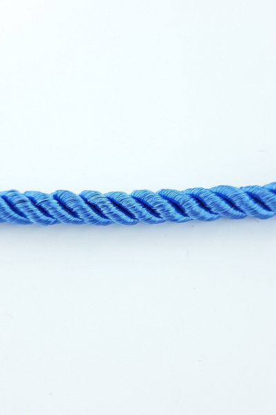 Hobigram Ață de tricotat Snur albastru 6 mm 25 Mt – Ață de tricotat, design elegant, accesoriu pentru femei