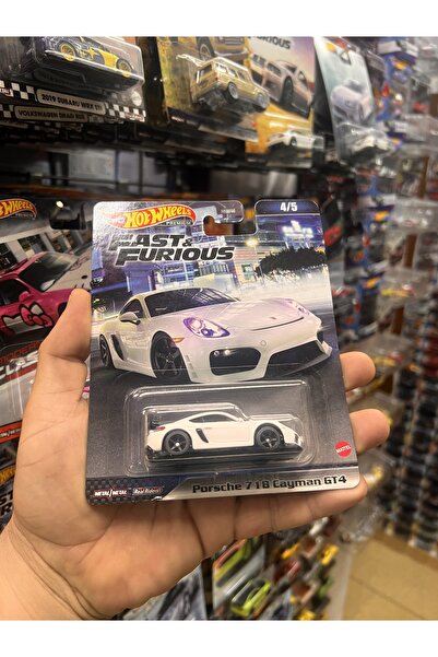 HOT WHEELS FAST & Furıous Porche 718 Cayman Gt4