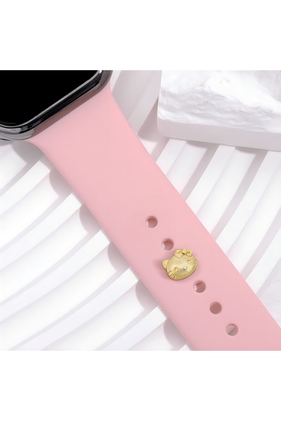 BearPear Apple Watch Uyumlu Kedicik Figürlü Charm Kordon Aksesuar Akıllı Saat...