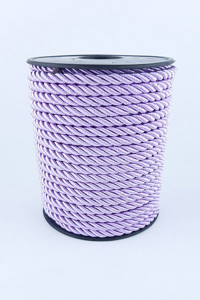 Hobigram Πλεξούδα Σχοινί Λιλά Σχοινί 6 Mm 25 Mt – Σχοινί πλεξίματος, Κομψό Σχέδιο, Γυναικείο Αξεσουάρ – Σχοινί πλεξίματος – Σχοινί πλεξίματος