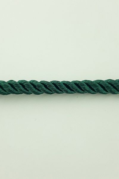 Hobigram Πλεξούδα Σκούρο Πράσινο Κορδόνι 3 Mm 25 Mt – Σχοινί πλεξίματος, Κομψό Σχέδιο, Γυναικείο Αξεσουάρ – Σχοινί πλεξίματος