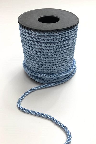 Hobigram Ață de tricotat Snur albastru bebeluș 4 mm 1 Mt – Ață de tricotat, design elegant, accesoriu pentru femei