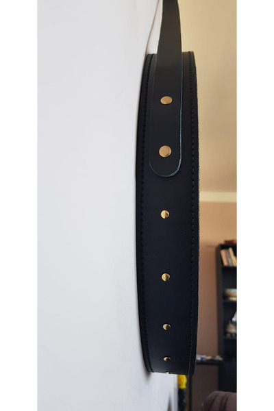 pachamama KA977 65 cm CAPINDA HAKIKI DERI AYNA