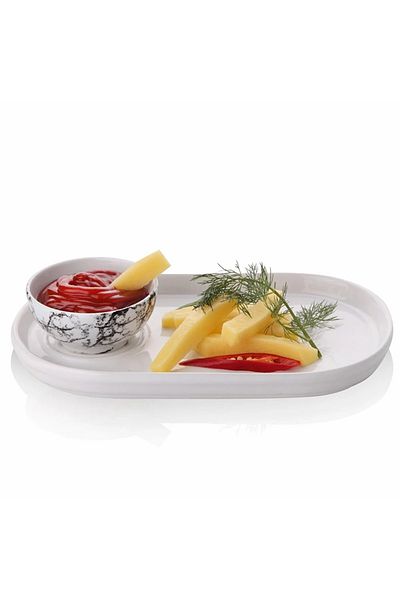 PERLAEVKAHVE Porcelain Bowl with Presentation 11 cm