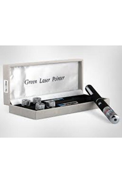 BRN Yeşil Lazer Pointer 50 Mw 15 Km Etkili (5 Başlıklı)