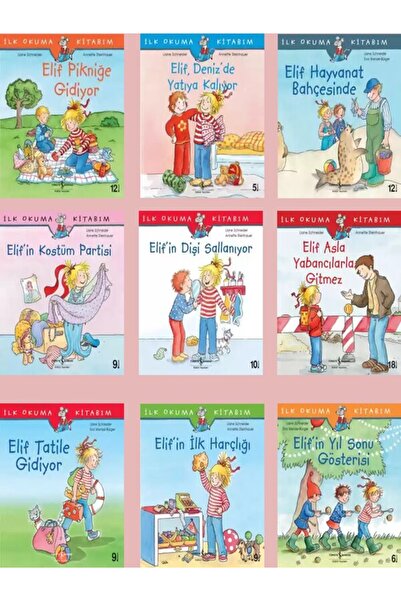 TÜRKİYE İŞ BANKASI KÜLTÜR YAYINLARI Elif Serisi, Çocuk -Okul Çağı ve Okul Önc...