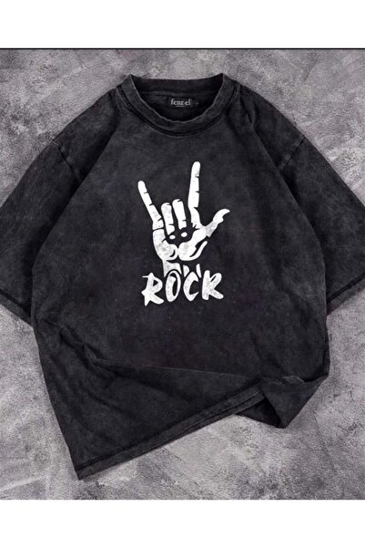 Violon Tricou Rock Unisex Vintage lavabil