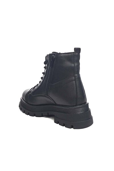 TRENDYSHOSE 801 Bot Cilt Soğuk & Su Gecirmez