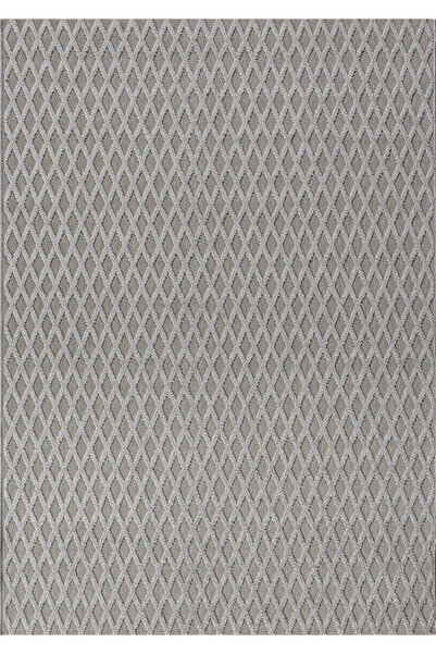 Dinarsu Halı Grace 54101 295 Gri Hasır Halı