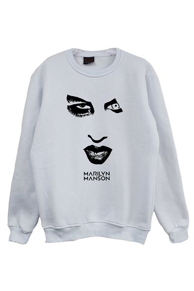 fame-stoned Hanorac imprimat Marilyn Manson