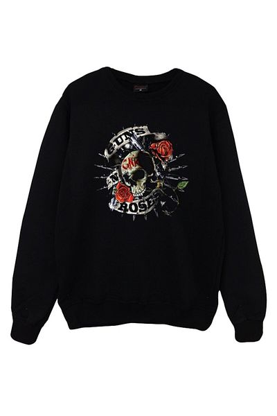 fame-stoned Суитшърт с щампа Guns N' Roses