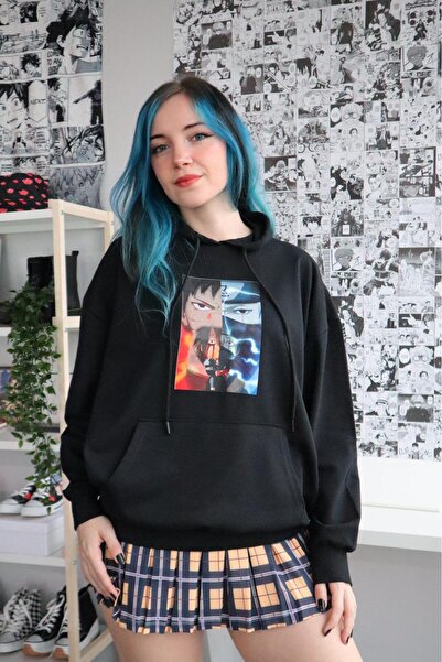 Gofeel Double Lightning Anime Sweat Sweathsirt 3 Thread Raster Streetwear Hoo...