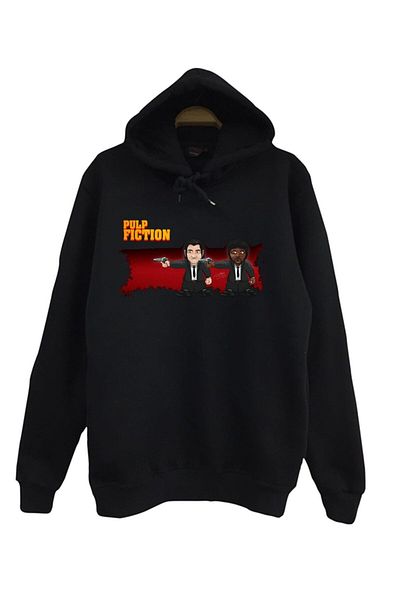 fame-stoned Суитшърт с качулка Stoned Pulp Fiction
