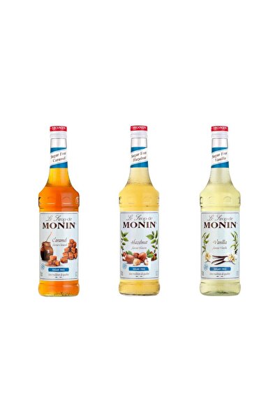 Monin Sugar Free / Şekersiz Şurup Seti (3x700ml)