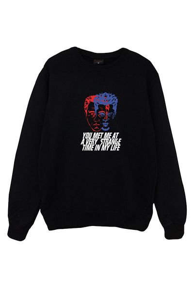 fame-stoned Суитшърт с щампа на Fight Club