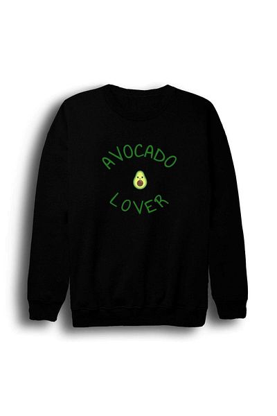 fame-stoned Hanorac imprimat Avocado Lover