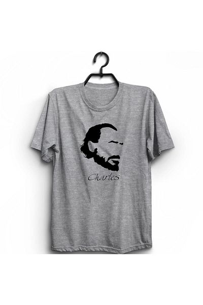 fame-stoned Μπλουζάκι με στάμπα Charles Bukowski