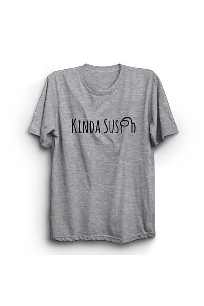 fame-stoned Ανάμεσά μας Kinda Sus Game Printed Tshirt