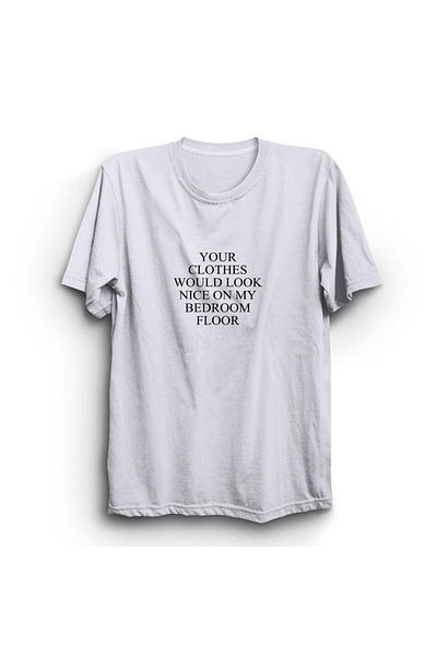 fame-stoned My Bedroom Floor Printed Tshirt - Τα ρούχα σας θα φαίνονται όμορφα