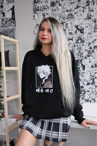 Gofeel Angry Anime Sweat Sweathsirt 3 Thread Raster Streetwear Hoodie Gofeel