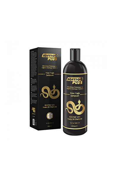 Softto Plus شامبو زيت الثعبان للشعر الضعيف والضعيف الفعال ضد تساقط الشعر 400 مل.