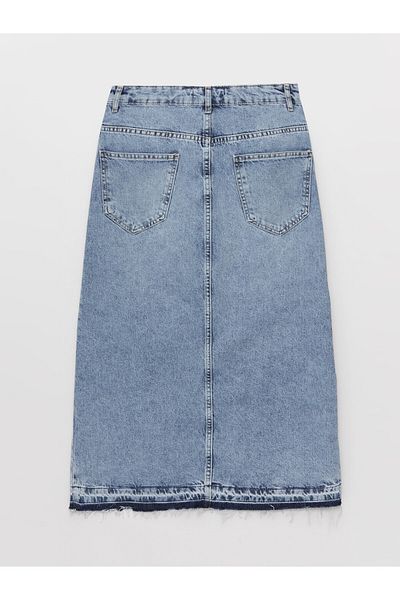 LC Waikiki Női Jean szoknya - Slim Fit