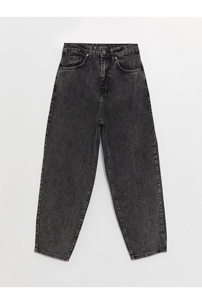 LC Waikiki Damen-Jeanshose mit Ballon-Passform