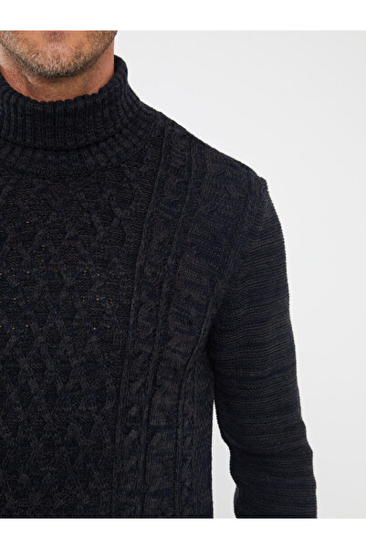 LC Waikiki Balıkçı Yaka Uzun Kollu Erkek Triko Kazak