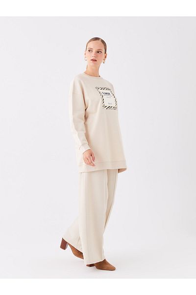 LC Waikiki Bequeme, geformte Damenhose mit elastischem Bund