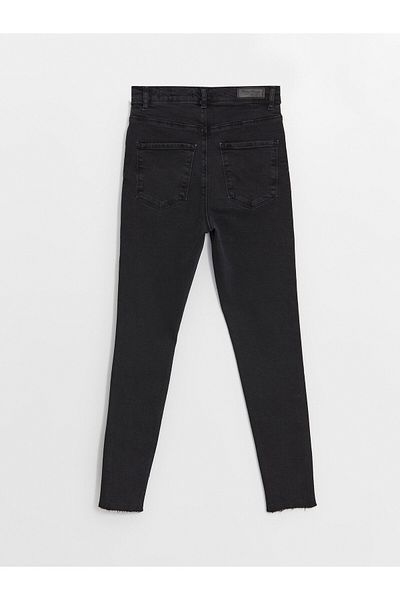LC Waikiki Super Skinny Fit Damen-Jeanshose mit hoher Taille