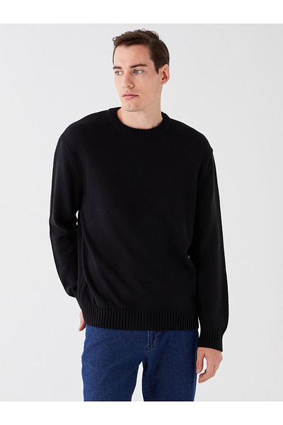 LC Waikiki Men's Knitwear Sweater - Long Sleeve, Crew Neck