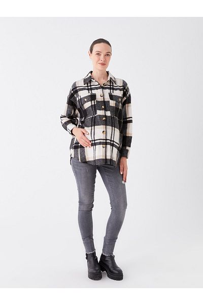 LC Waikiki Super Skinny Fit Maternity Jeans with Abdominal Panel and Pocket Detail