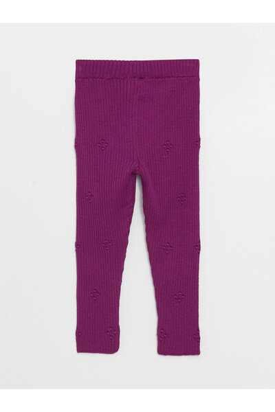 LC Waikiki Basic-Strickstrumpfhose für Mädchen mit elastischem Bund
