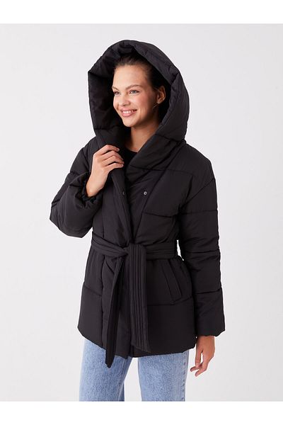 LC Waikiki Puffer-Kapuzenmantel für Damen