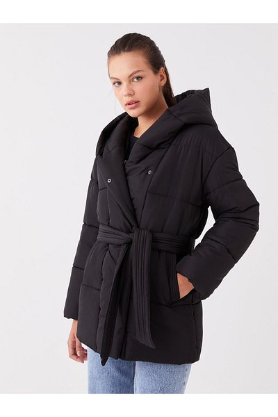 LC Waikiki Puffer-Kapuzenmantel für Damen