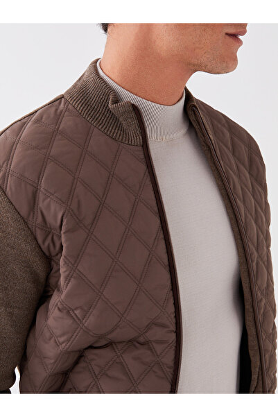 LC Waikiki Standart Kalıp Dik Yaka Erkek Triko Hırka