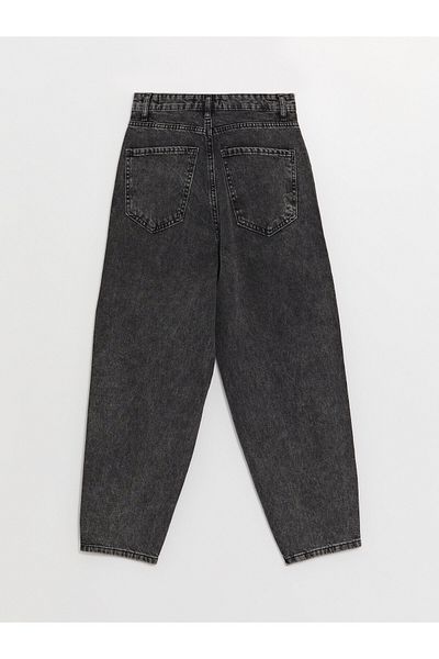 LC Waikiki Damen-Jeanshose mit Ballon-Passform