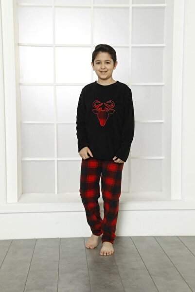 snc malven boy fleece pajamas suit