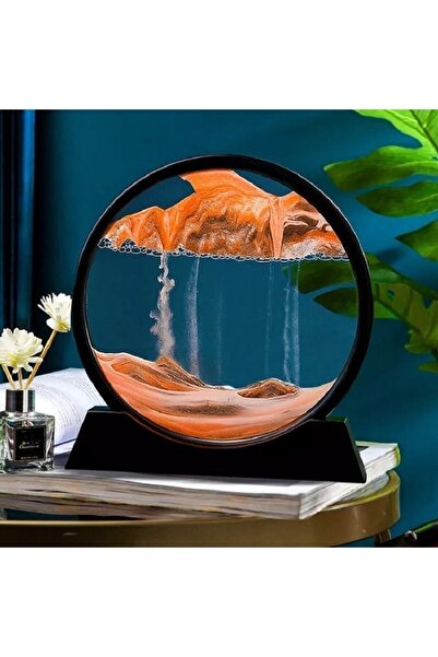 BEYZANA Yuvarlak Kum Saati 7 Inç Kum Sanatı Hediyelik Sevgiliye Özel Gün Hediye