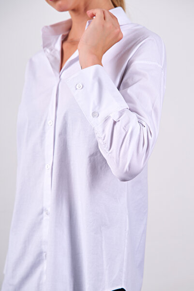 Ortaya Çık White Basic Shirt