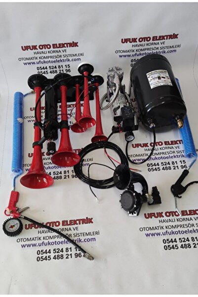 HORNS Dadan Yankılı-daf Korna Otomatik Sistem Havalı Korna Ful Set