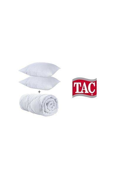 Taç Double Microfiber Quilt and Pillow Set - 2 Pieces