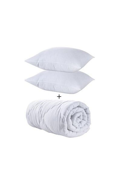 Taç Comfort Double Quilt Set with Microfiber Pillow Gift