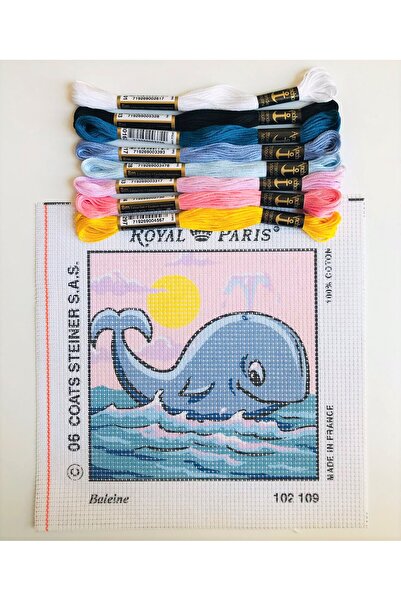 Royal paris Kit tapiserie Include fire Panou de perete Model balenă